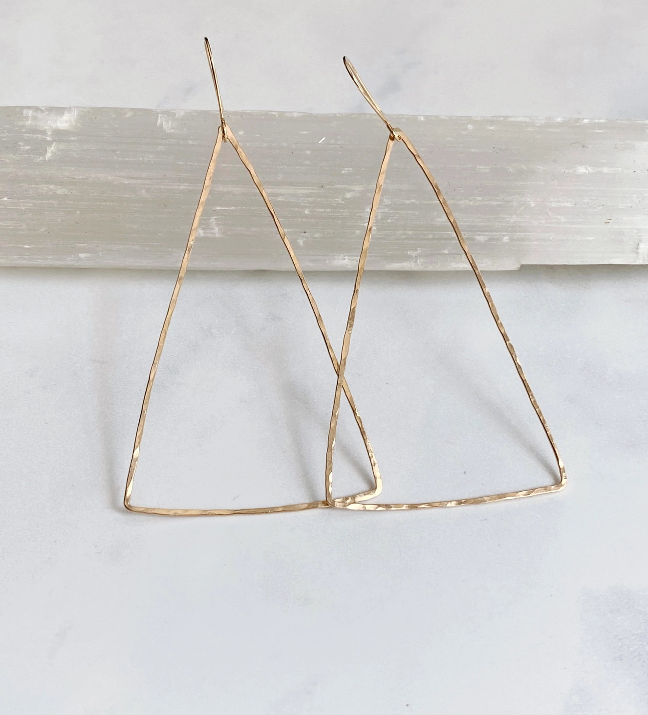 MODERN TRIANGLE EARRINGS