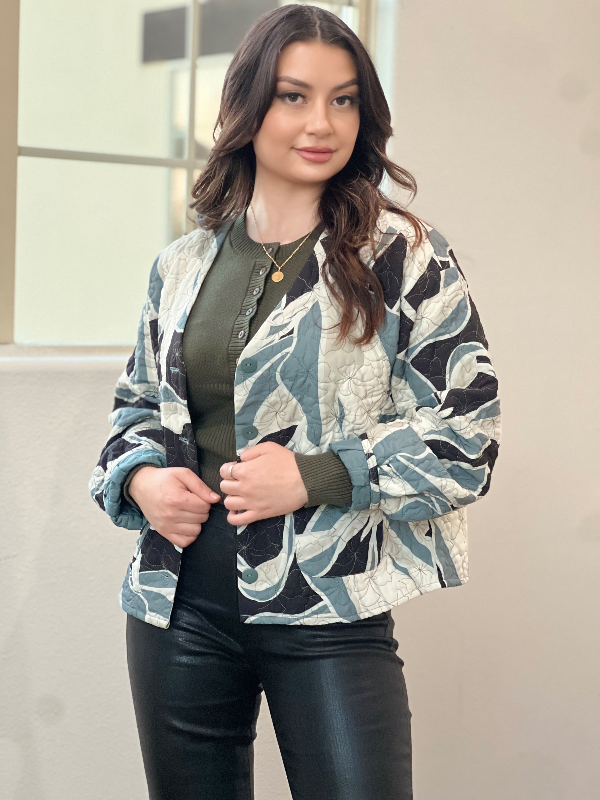 JANE QUILTED SCHACKET