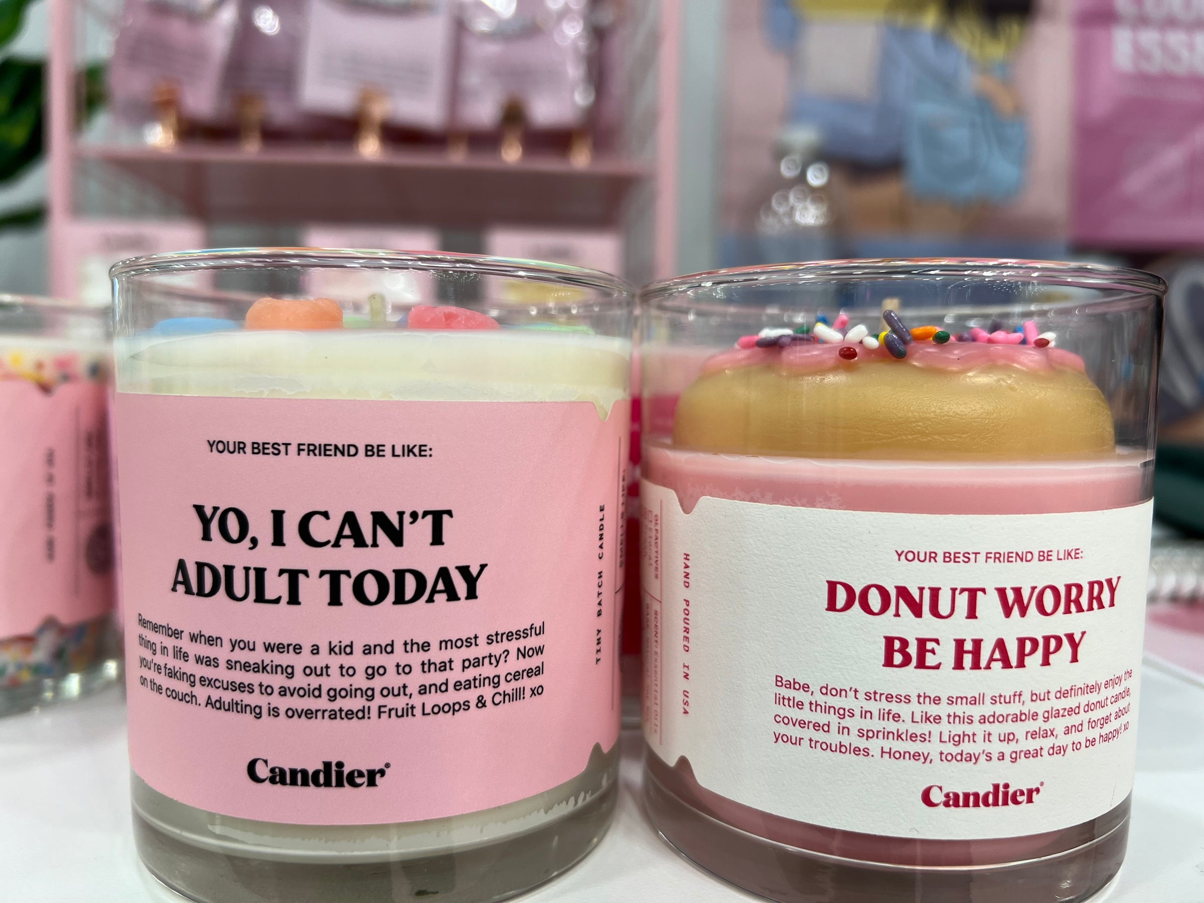 DONUT WORRY CANDLE