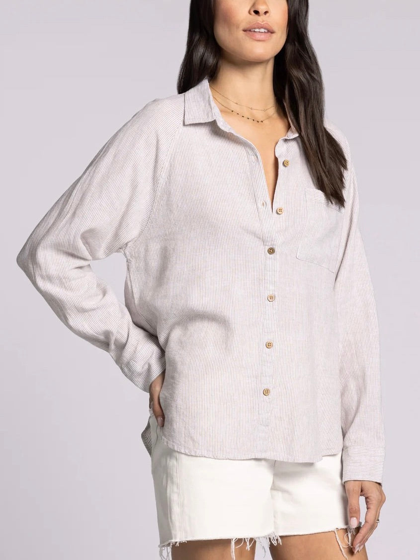 ANASTASIA TAUPE SHIRT