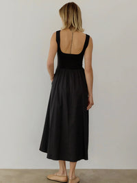 THE LUCINDA DRESS BLACK