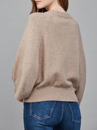 CHLOE TAN SWEATER