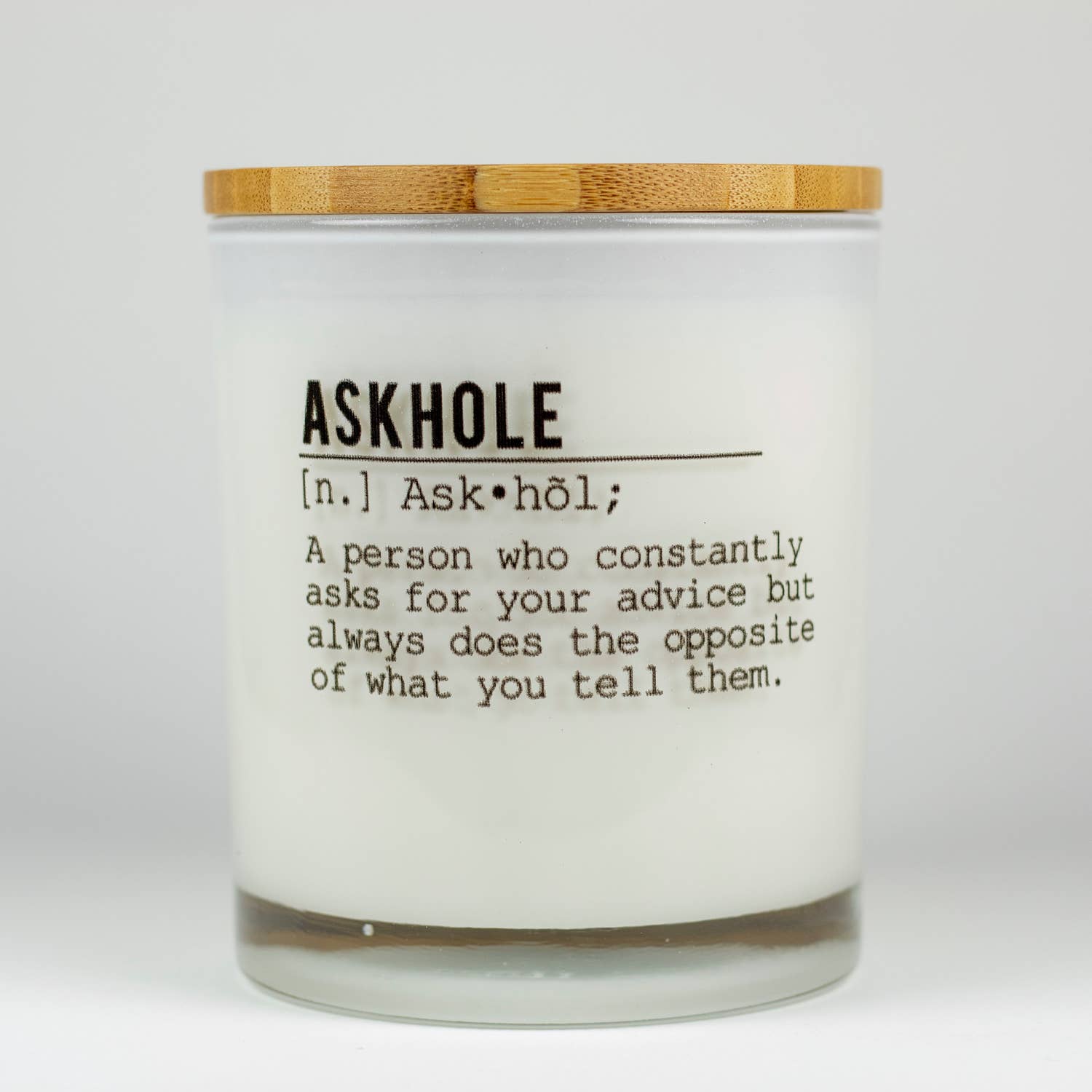 ASKHOLE CANDLE
