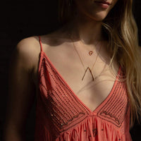 CHAMPAGNE QUARTZ NECKLACE