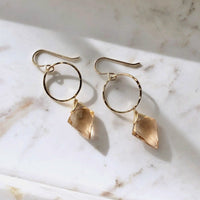CHAMPAGNE QUARTZ DROPS