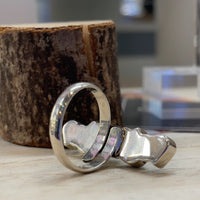 SMALL TURQUOISE TEARDROP RING