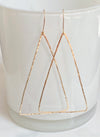 MODERN TRIANGLE EARRINGS