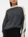 CORDIA GREY/CREAM SWEATER