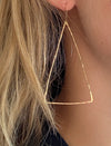 MODERN TRIANGLE EARRINGS