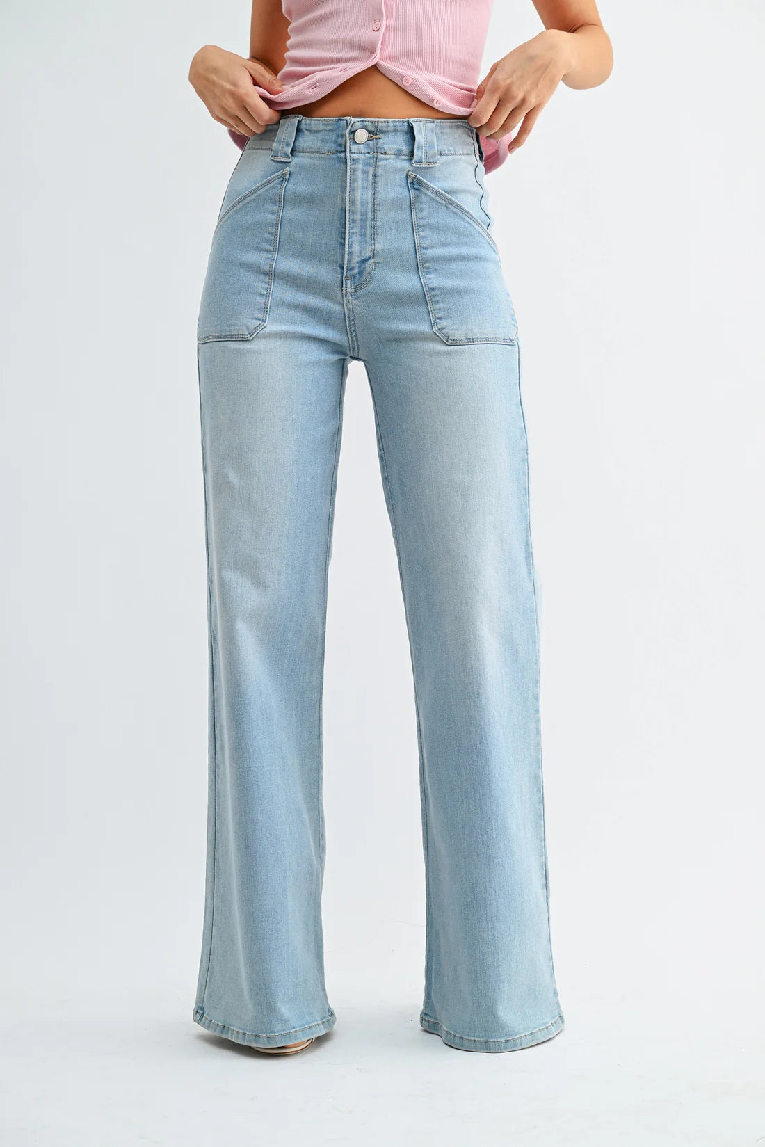 SABINE LIGHT PATCH DENIM