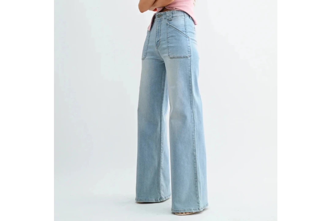 SABINE LIGHT PATCH DENIM