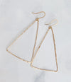 MODERN TRIANGLE EARRINGS