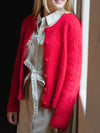 SAMMIE RED CARDIGAN