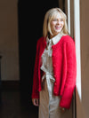 SAMMIE RED CARDIGAN