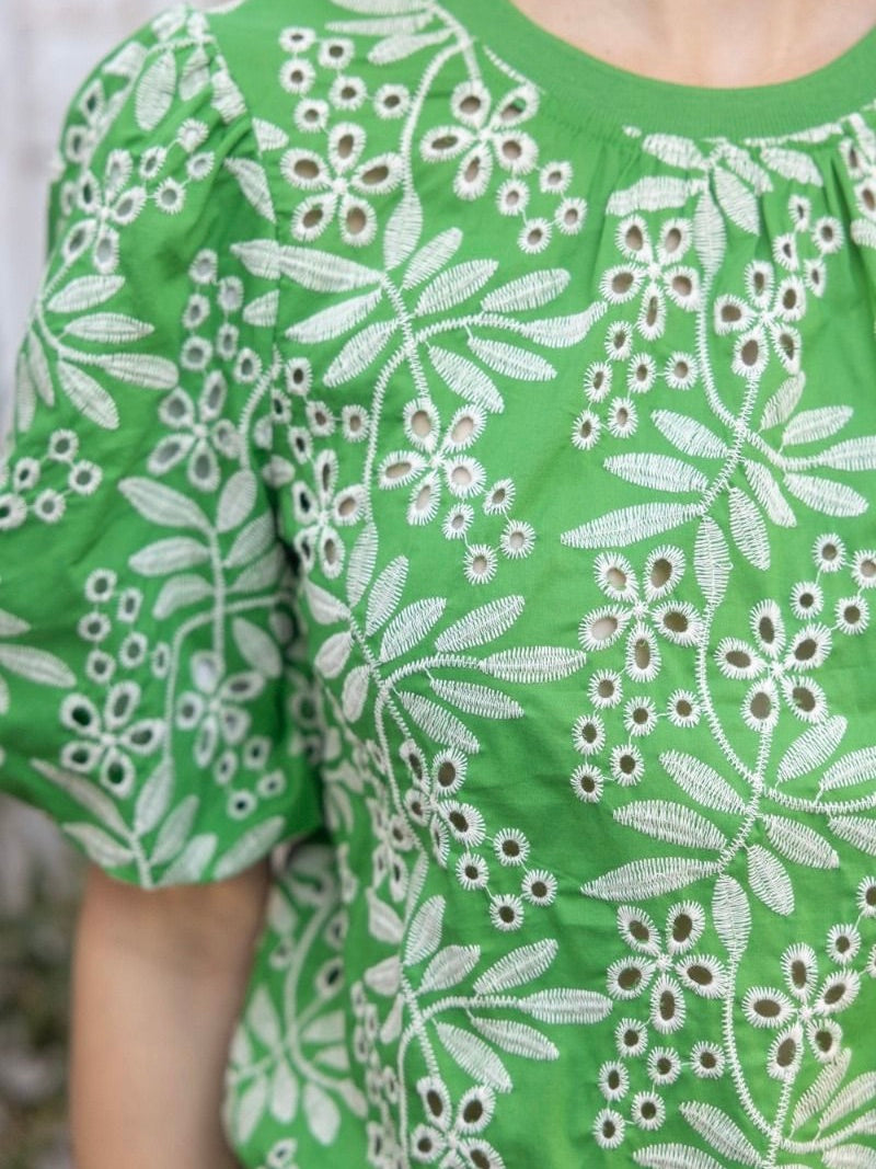 ATHENA GREEN SHIRT