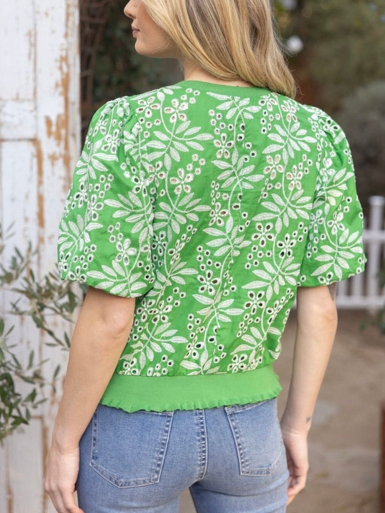 ATHENA GREEN SHIRT