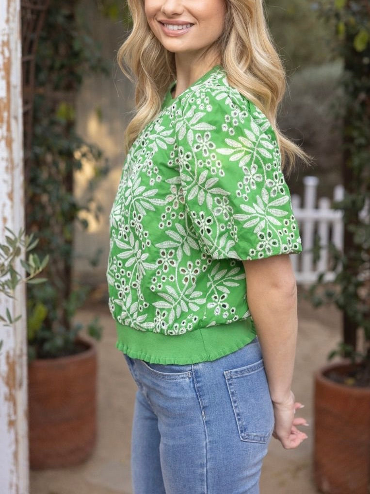 ATHENA GREEN SHIRT