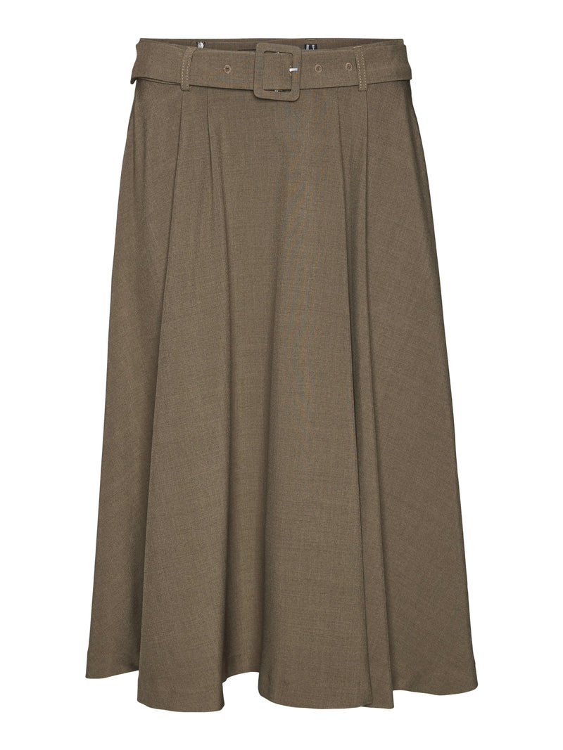 ARIA OLIVE MIDI SKIRT