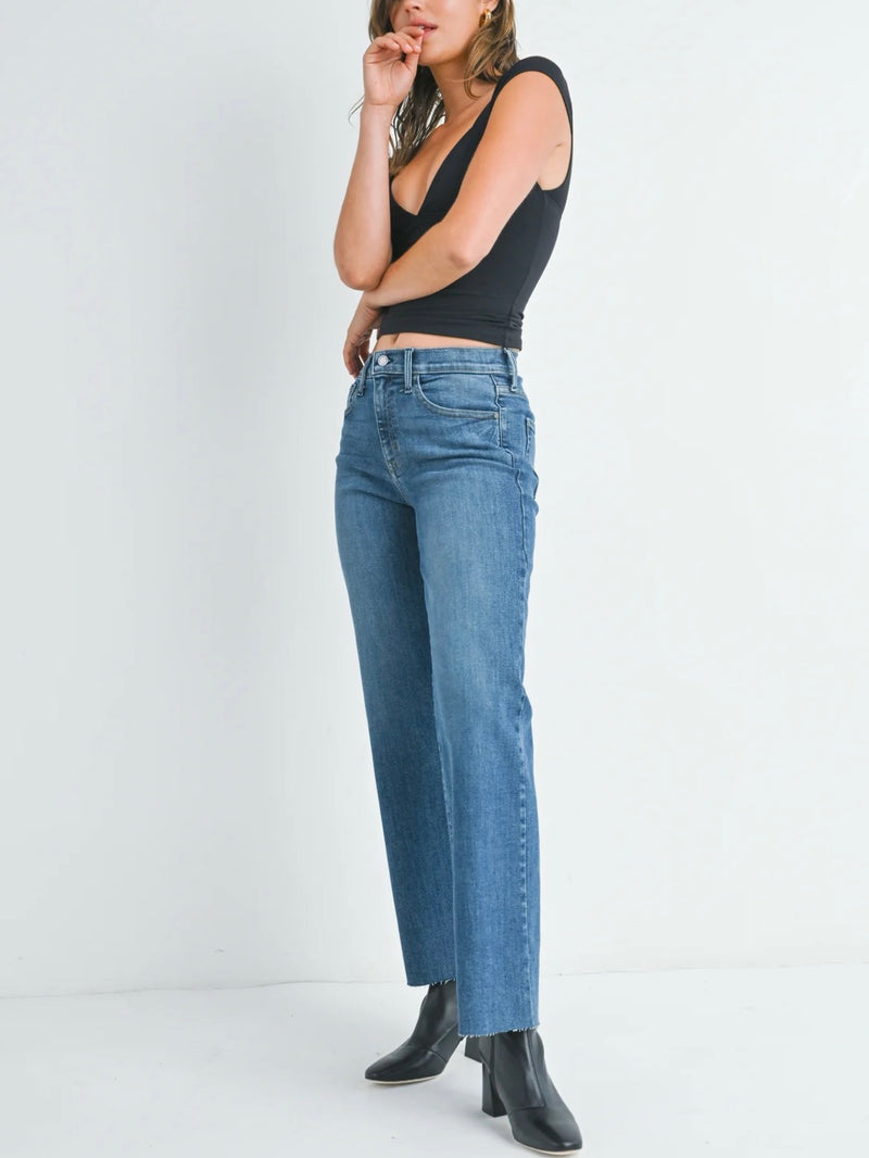 LETA SLIM PALAZZO DARK