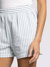 MARINA TEAL/WHITE SHORTS