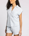 MARINA TEAL/WHITE TOP