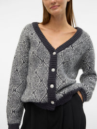 OBSIDIAN V-NECK CARDIGAN