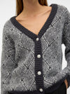 OBSIDIAN V-NECK CARDIGAN